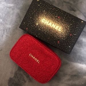 Chanel Cosmetics makeup pouch